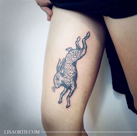 Pin by Kyra Rheeder-Kleist on Rabbit Tattoo ideas | Tattoos for guys ...