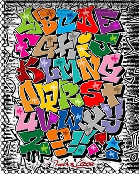 Graffiti Art Designs Gallery: COLORFUL GRAFFITI - GRAFFITI ALPHABET GRAPHIC DESIGN | graffiti ...