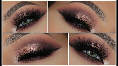 Glamorous Pink Metallic Smokey Eye | Amys Makeup Box - YouTube