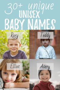 Unique Unisex Names That You’ll Want To Name Your Next Baby » A Life In ...