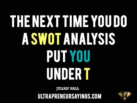 The next time you do a SWOT analysis put YOU under T | Swot analysis, Love affirmations, Analysis