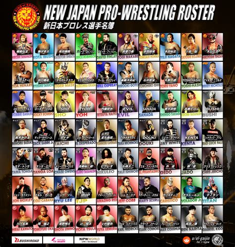 NJPW Roster 2020 (design inspired by Smash Ultimate amiibo packaging ...