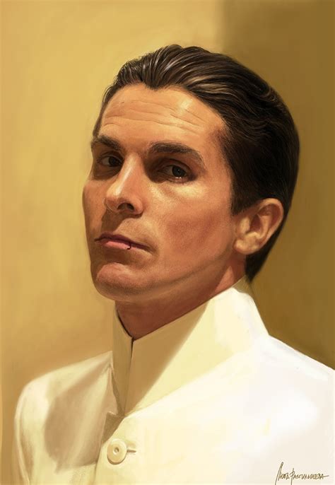 Portrait of Christian Bale (Equilibrium movie) on Behance