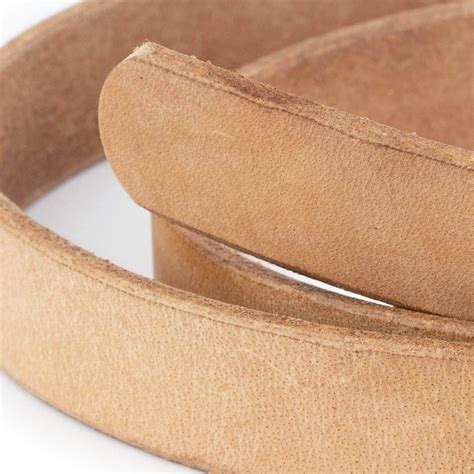 Buy Natural Leather Belt Strap For Buckle | Full Grain 25 Mm | Capo Pelle