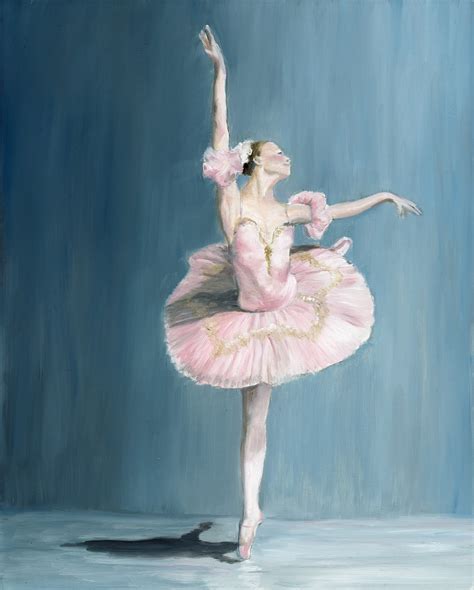 Art by Charlotte Yealey: "Ballerina" Oil Painting by Charlotte Yealey