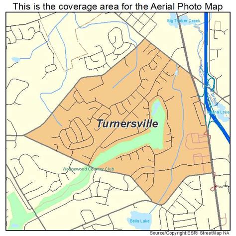 Aerial Photography Map of Turnersville, NJ New Jersey