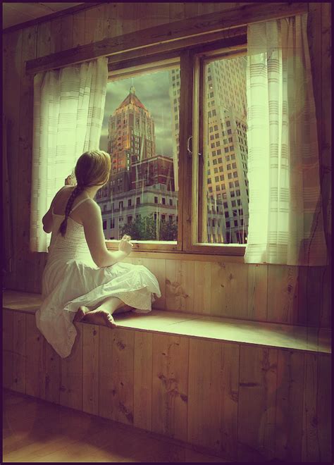 Girl at window | Painting, Art, Girl