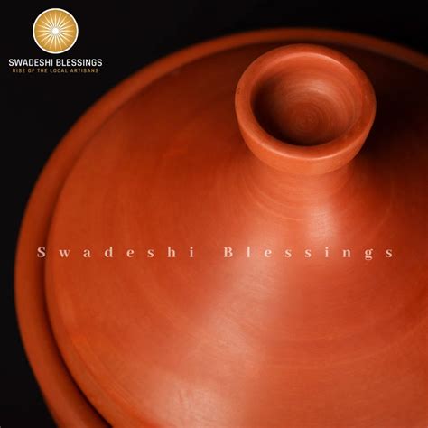 Unglazed Clay Tagine Pot for Cooking With Lid/ LEAD-FREE - Etsy