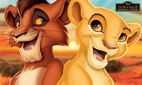 The Lion King 2:Simba's Pride Photo: Kiara and Kovu Wallpaper | Lion ...