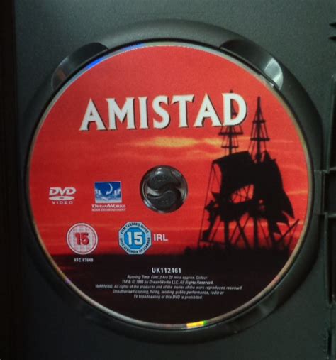 Movies on DVD and Blu-ray: Amistad (1997)