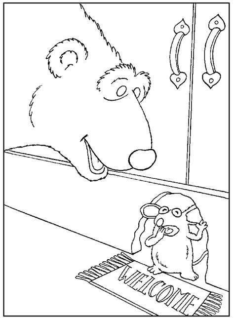 Bear Inthe Big Blue House Coloring Pages - Coloring Home