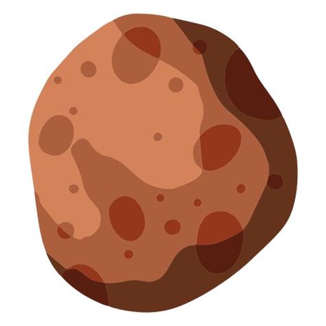 Big asteroid illustration PNG image. Download as SVG vector ...