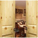 Sierra knotty pine doors, vertical grain clear pine doors, AugustaWood ...