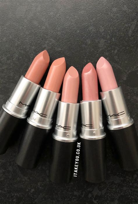 5 Nude Lipsticks - Mac Lipsticks | Review & Swatches | i take you lipsticks