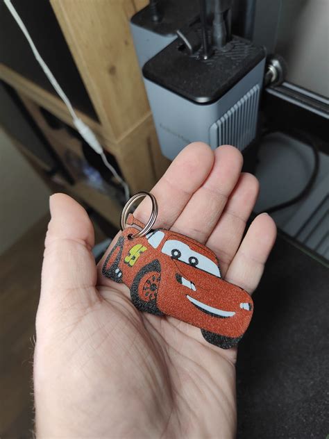 Lightning McQueen from the Cars Keychain by WinterCZE | Download free STL model | Printables.com