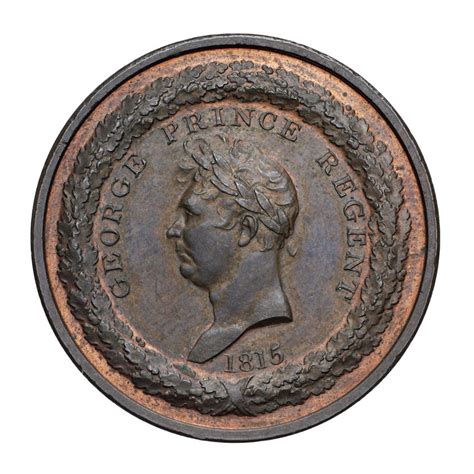 Waterloo Medal 1815, trial pattern, 1816 (c) | Online Collection ...