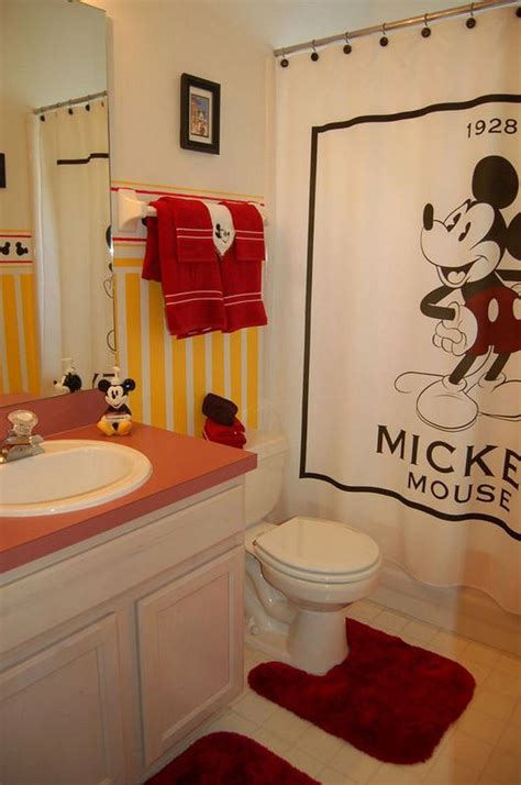 20+ Mickey Mouse Bathroom Decor - PIMPHOMEE