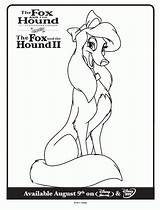 Fox And The Hound Coloring Pages To Print  Home sketch template