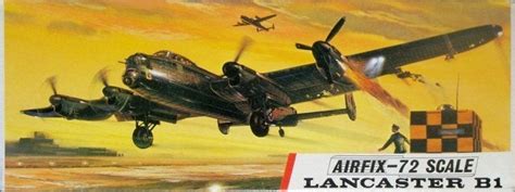 Avro Lancaster B.1 - Airfix box-art by Roy Cross (1967) : WWIIplanes