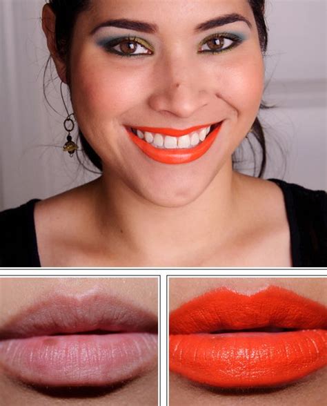 MAC Morange Lipglass, Lipstick, Nail Lacquer Review, Photos, Swatches | Mac morange, Lipstick ...