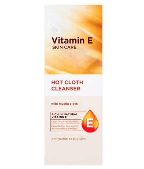 Superdrug Vitamin E Skin Care Hot Cloth Cleanser | The Best Superdrug ...