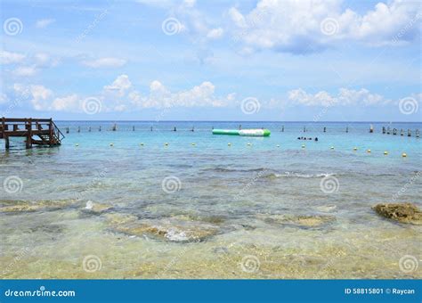 Sting Ray Beach Cozumel, Mexico Editorial Photo - Image of ocean ...