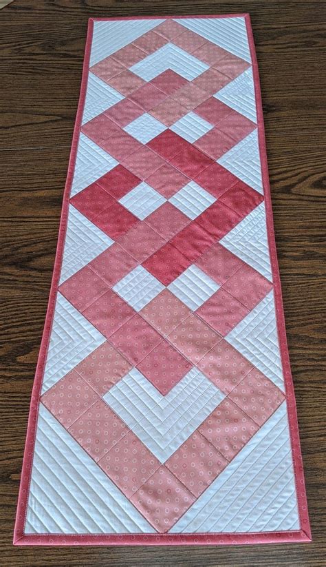 PDF Pattern for Interlocking Squares Table Runner, DIGITAL Pattern ...