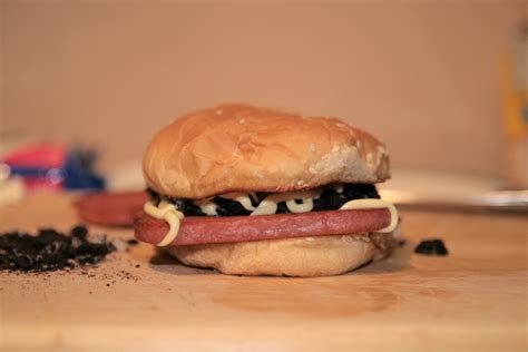 I made that weird Spam and Oreo burger - by Dennis Lee