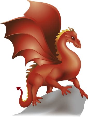 Red Dragon clip art