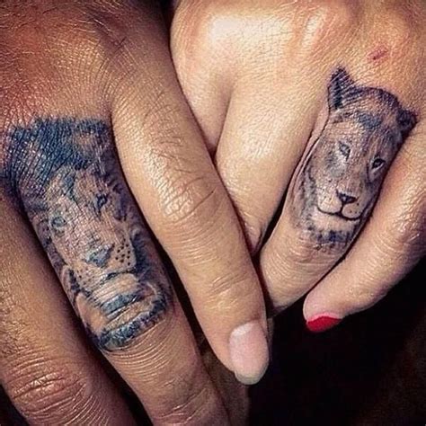 11 Trending Lion Finger Tattoo in 2019 - Ciao Pittsburgh