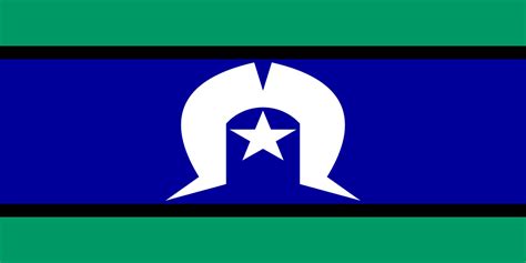 Torres Strait Islander Flag (knitted) 900 x 450mm