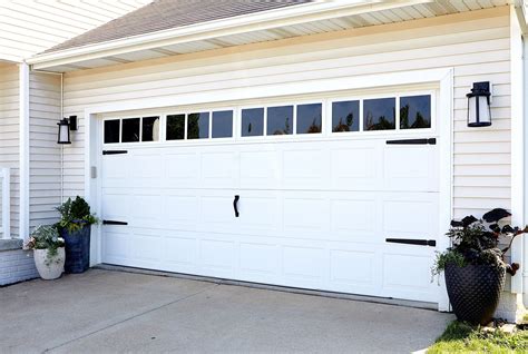 These Faux Garage Door Windows are the Brightest Thing We've Ever Seen | Garage door decor, Faux ...
