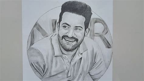 Jr NTR Birthday special video my drawing - YouTube