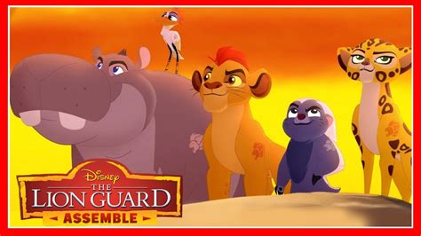 The Lion Guard Assemble - Disney Junior Games For Kids - YouTube