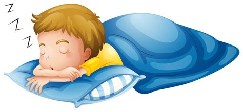 A little boy sleeping 434253 Vector Art at Vecteezy