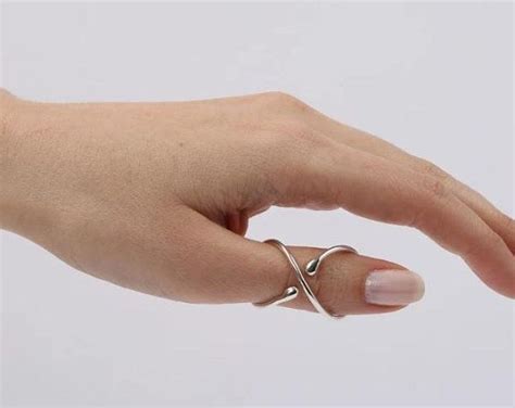 Trigger Thumb Silver Ring Splint | Trigger thumb, Rings, Silver rings