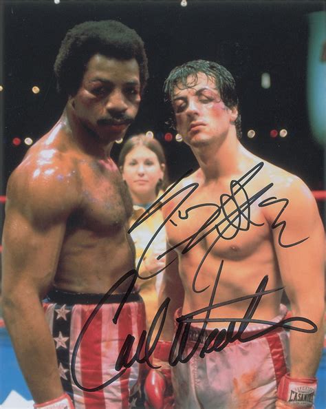 Sylvester Stallone and Carl Weathers | RR Auction