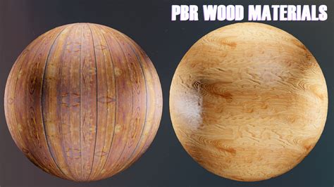 PBR Wood Materials For Blender (Cycles, Eevee) - Blender Market