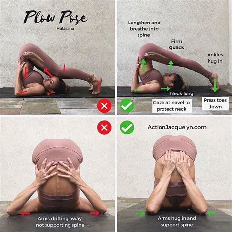 explains the benefits and best practices of plow pose in 🙏 . “This stretches your posterior ...