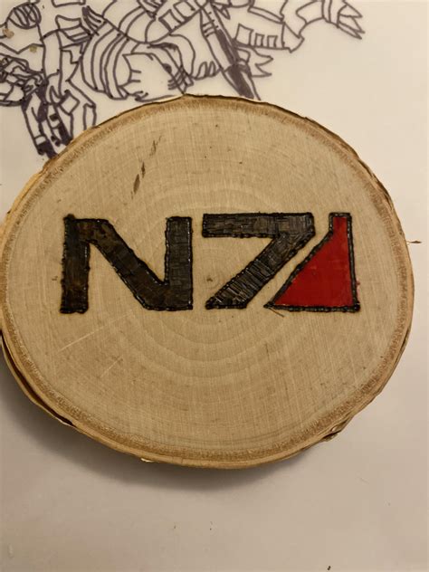 Little N7 Christmas ornaments that I made pretty happy how they turned ...