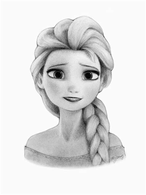 Frozen-Elsa-Drawing by Ralphel321 on DeviantArt