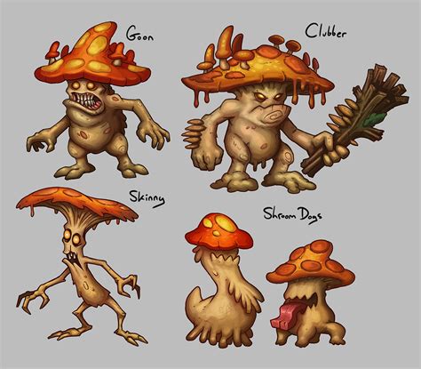 John Yakimow - Mushroom Monster Concepts