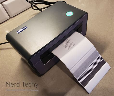 Review of the POLONO PL60 Thermal Label Printer - Nerd Techy