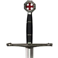 Knights Templar Red Cross Sword - NP-H-26027 by Medieval Swords, Functional Swords, Medieval ...