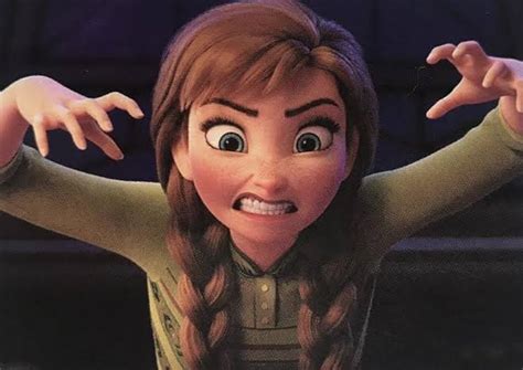 In Frozen II (2019) during the charades scene, Anna is unable to define villain and Elsa in ...