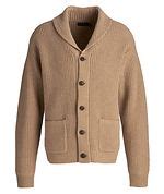 Polo Ralph Lauren Shawl Collar Ribbed Wool-Cashmere Cardigan | Sweaters ...