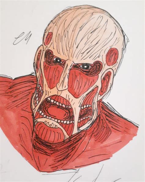 Colossal titan fanart! : r/attackontitan