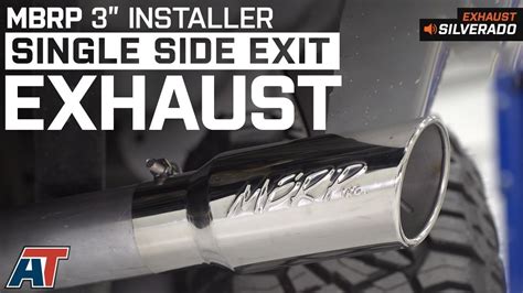 2007-2013 Silverado MBRP 3" Installer Series Single Exhaust - Side Exit ...