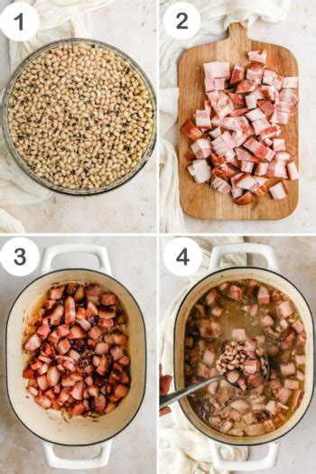 Cozy Pork Jowl (Hog Jowl) Stew | with Southern Black Eyed Peas