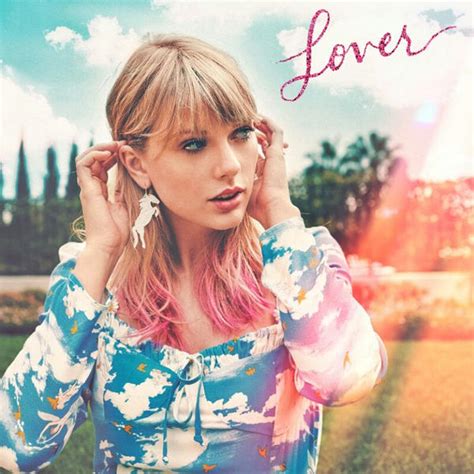 Taylor Swift Lover Cover Art